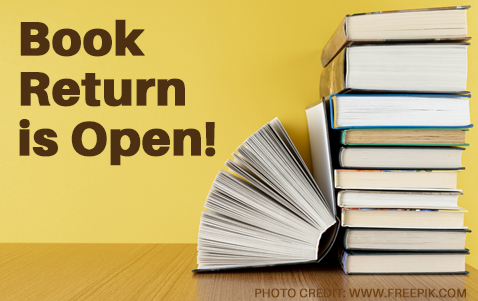 LCL Book Return is Open