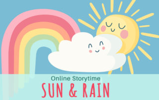Sun and Rain Storytime at the Lansing Community Library