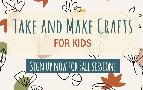 Fall 2020 Take and Make Craft program for kids