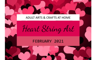 Adult Craft - Heart String Art