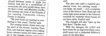 Library Center Looks to Add Four Rooms