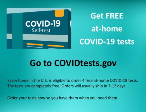 Get FREE at-home COVID-19 tests