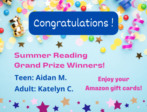 Summer Reading Grand Prize Winners…
