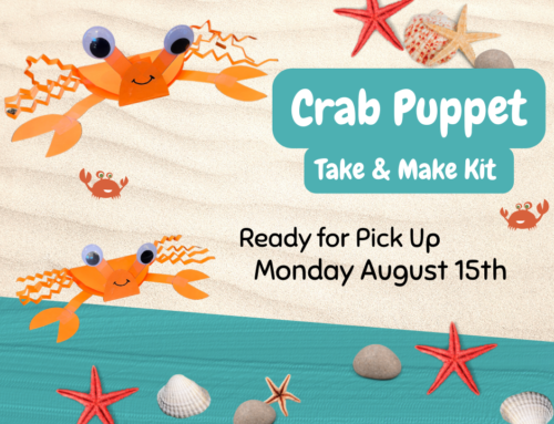Crab Puppet Take & Make Kit