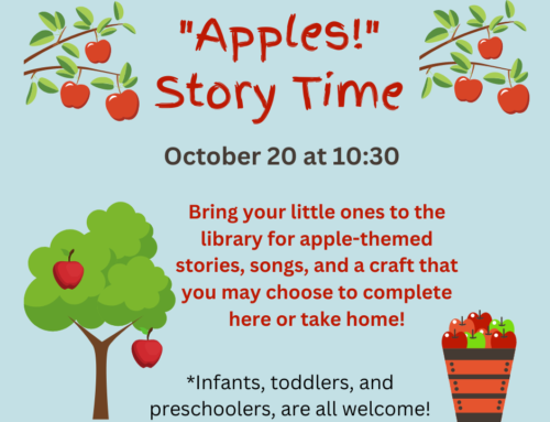 Storytime Is Back October 20th!