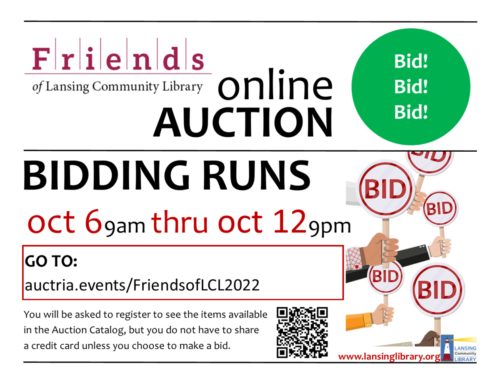 Friends Online Auction – Bidding Opens 9AM October 6th!