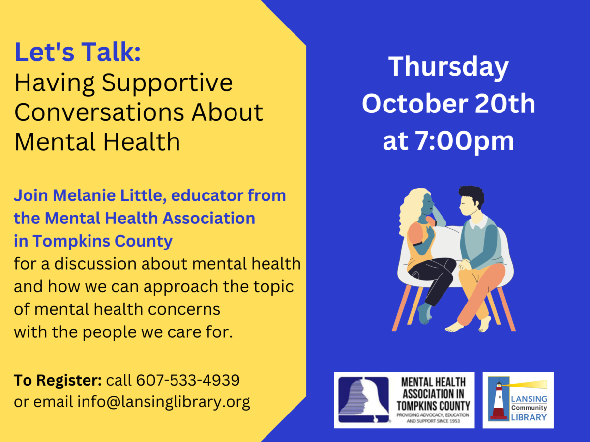 Let's Talk: Having Supportive Conversations About Mental Health ...