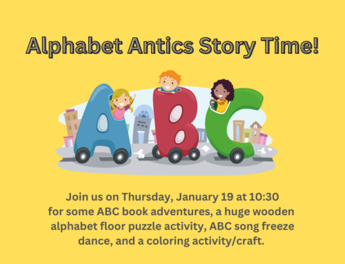 “Alphabet Antics” Story Time