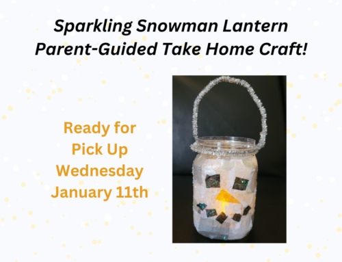 Snowman Lantern Take & Make Craft