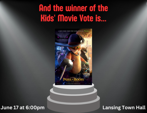 Winner of the Kids’ Movie Vote is…