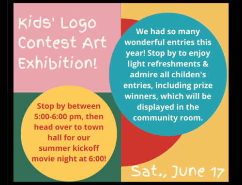 Kids’ Logo Contest Art Exhibition!