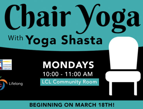 New Class Announcement: Chair Yoga with Yoga Shasta