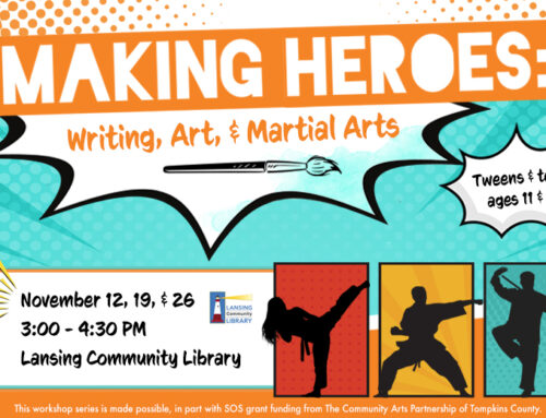 This week! Making Heroes: Writing, Art, and Martial Arts