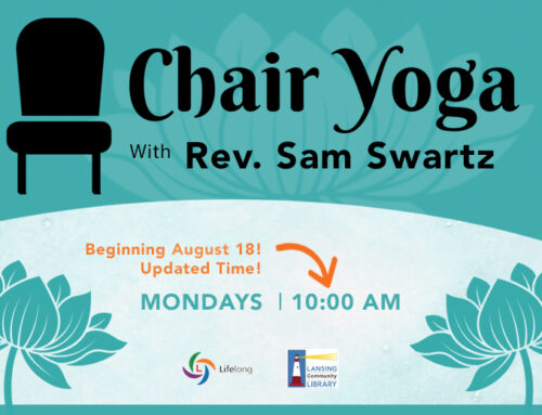 New Instructor & Time for Monday Chair Yoga