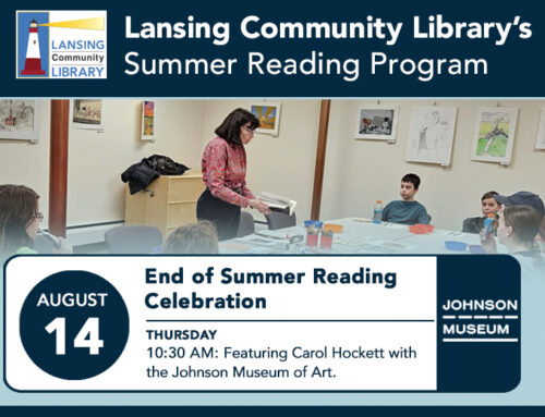 LCL End of Summer Reading Celebration with the Johnson Museum of Art