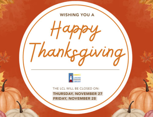 LCL closed for Thanksgiving Holiday