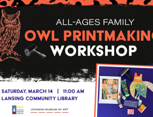 LCL All-ages Family Owl Printmaking Workshop