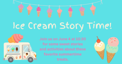 Ice Cream Story Time!