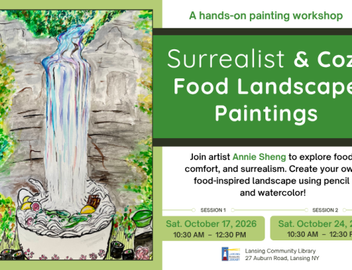 Surrealist & Cozy Food Landscape Painting Workshop with Annie Sheng